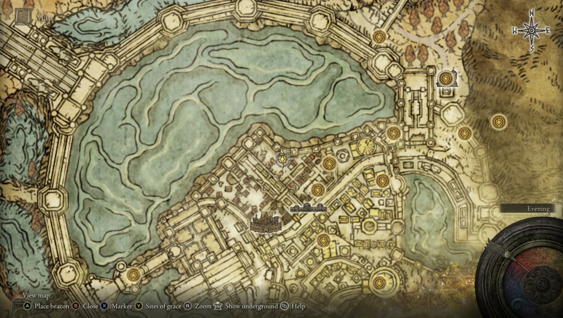 Omen Armor Set Location map