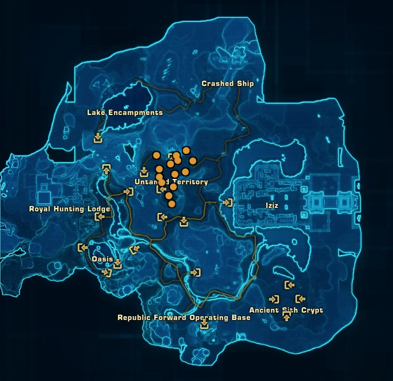 Onderon - Untamed Territory Egg Locations