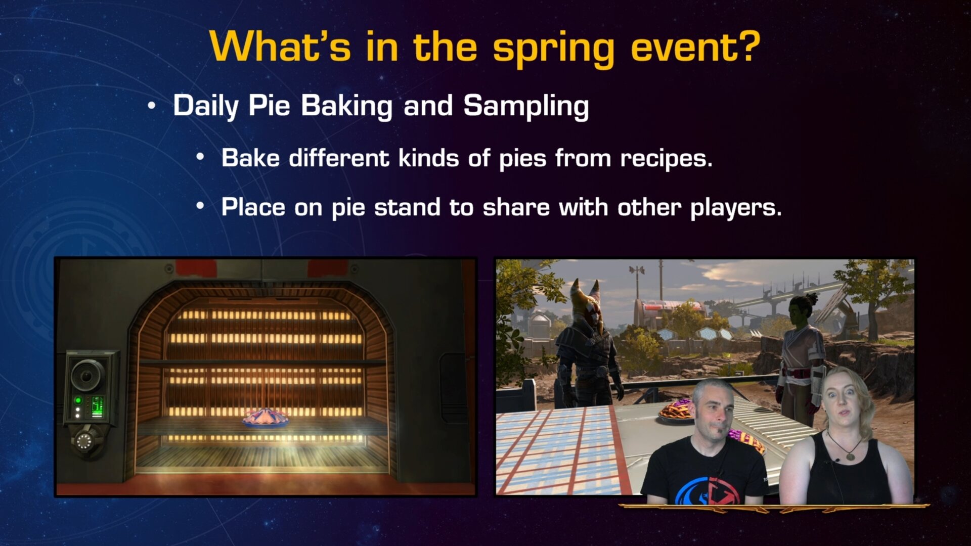 Infographic about the SWTOR 7.5 new Spring Event