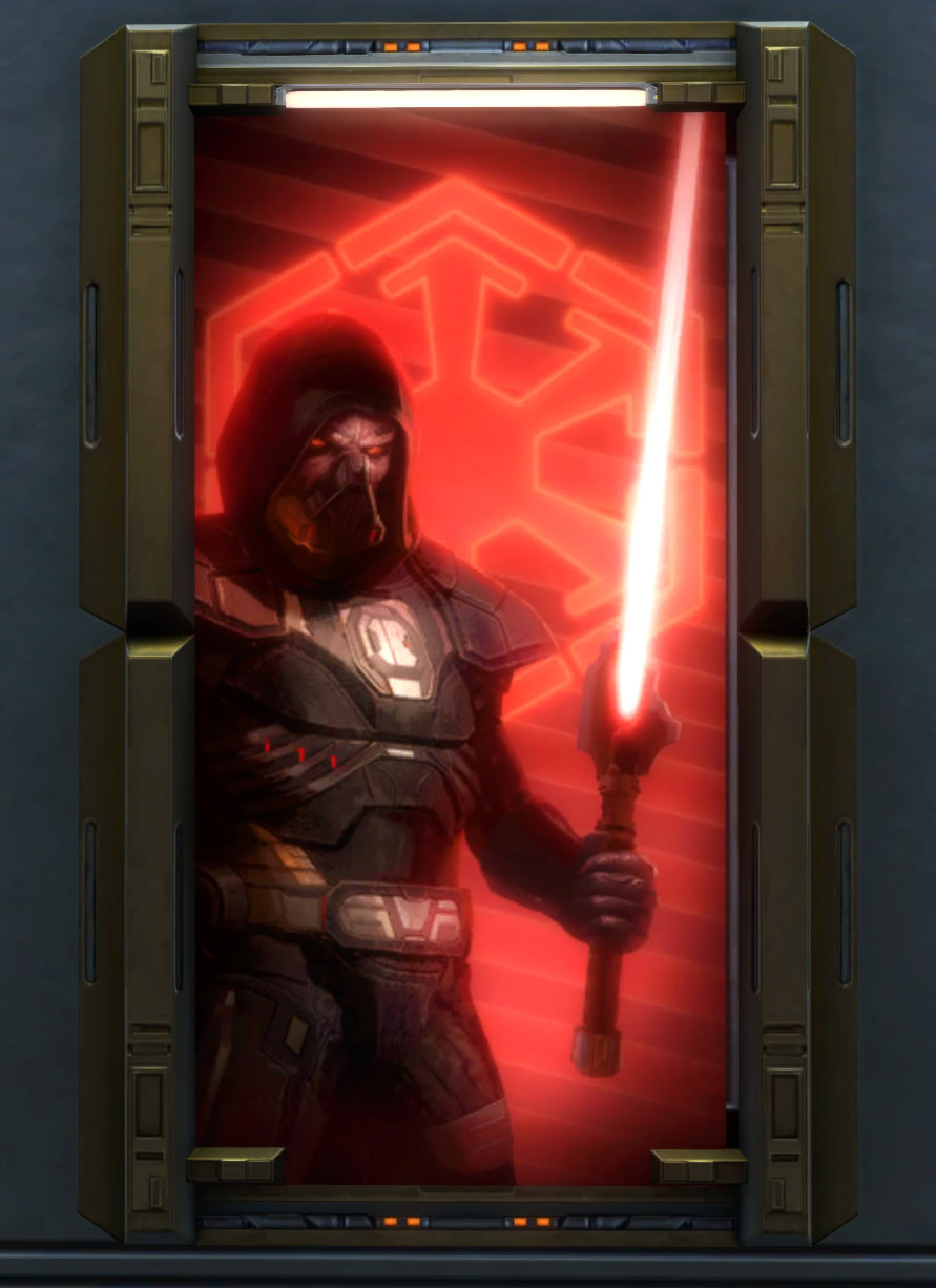 To get this Darth Malgus stronghold decoration, use the code MalgusWhen on your account page on SWTOR's website