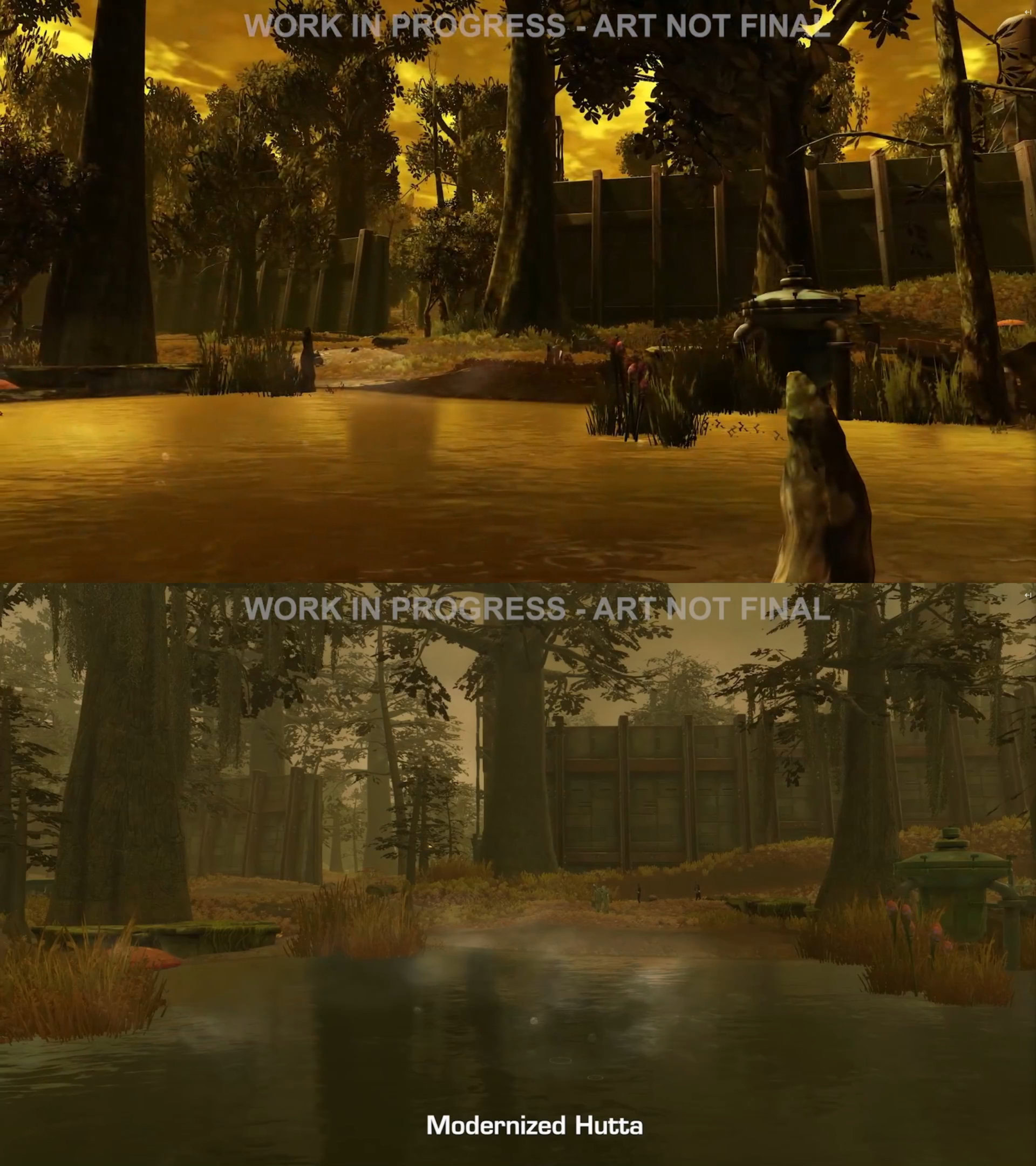 Graphical Improvements and enhancements to Hutta in SWTOR 7.5