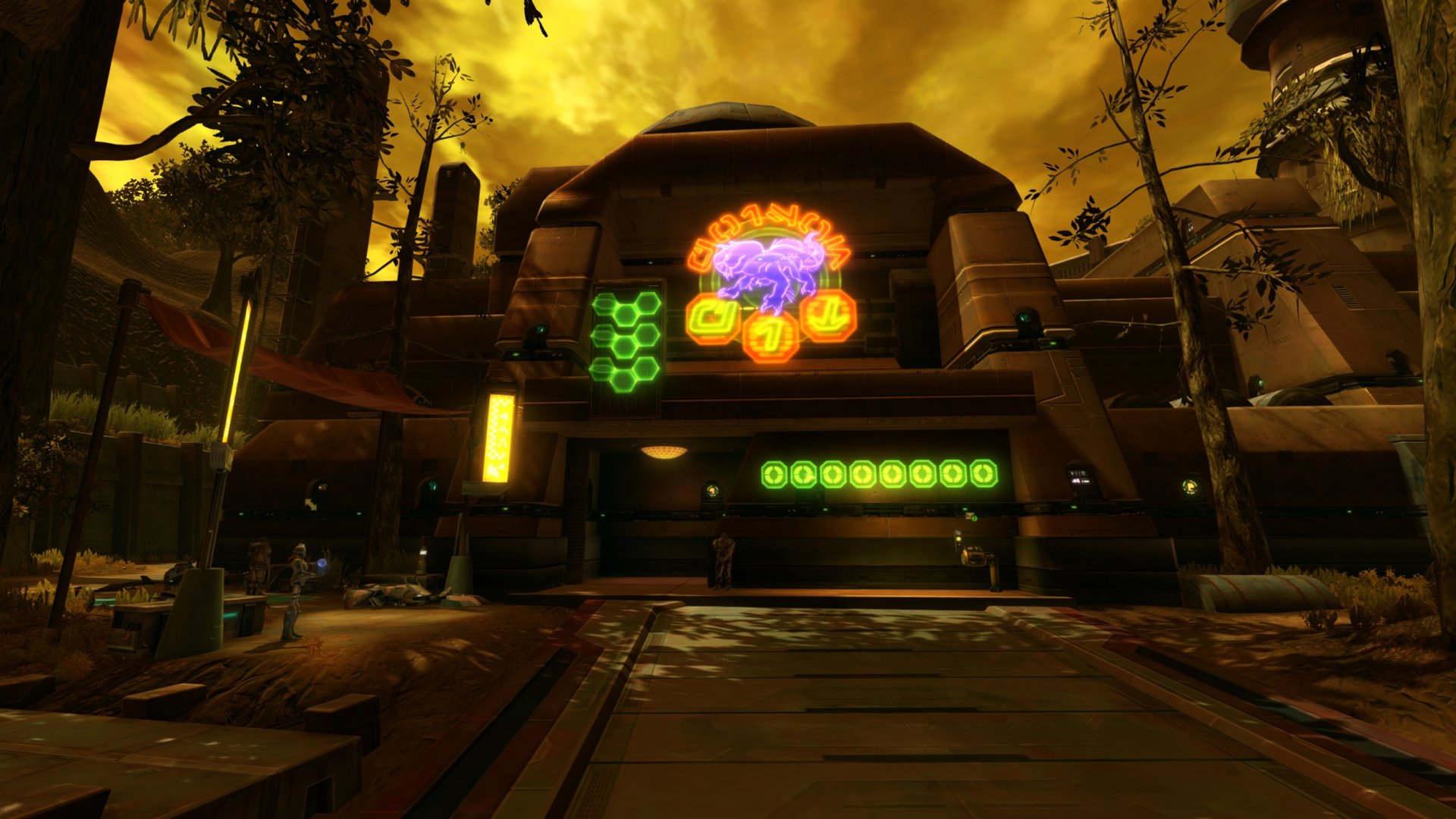 The Cantina entrance in 7.4