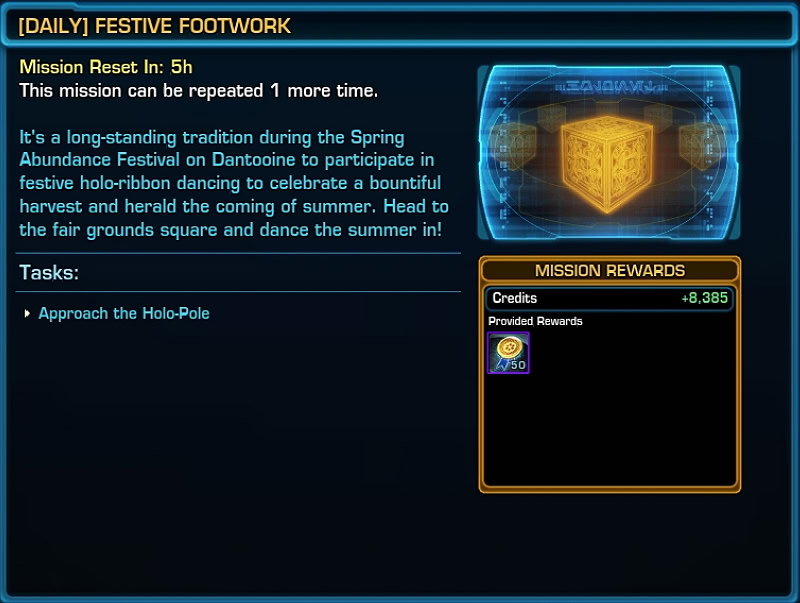 Spring Abundance Festival Missions Walkthrough - [DAILY] Festive Footwork