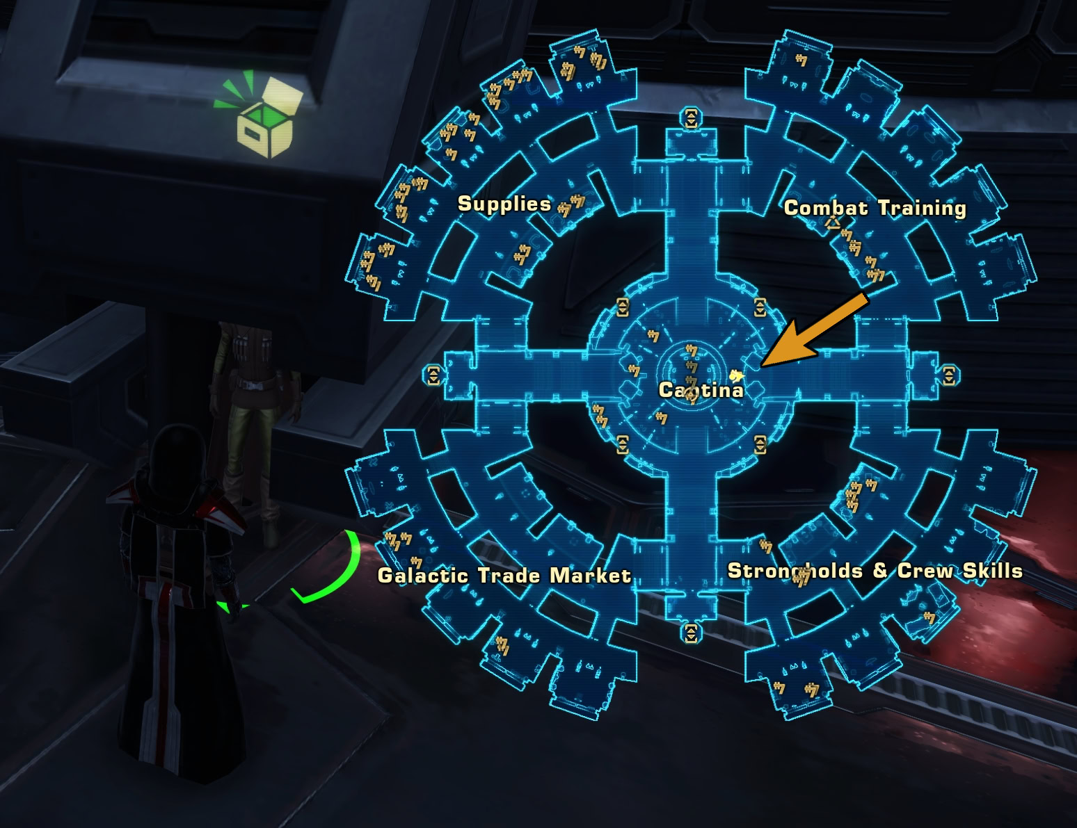 Imperial Fleet - Shady Merchant Location.