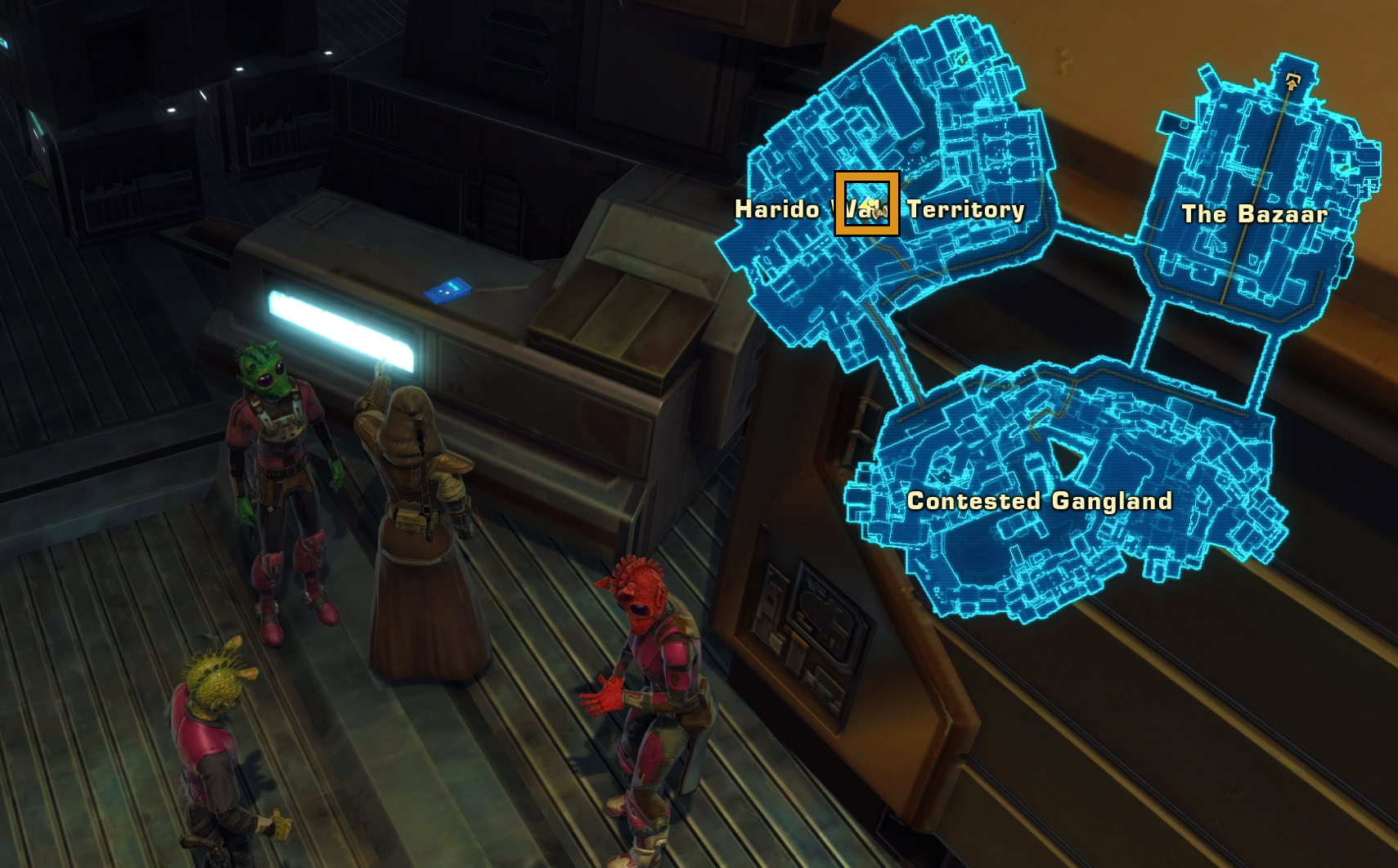 Security Key Location