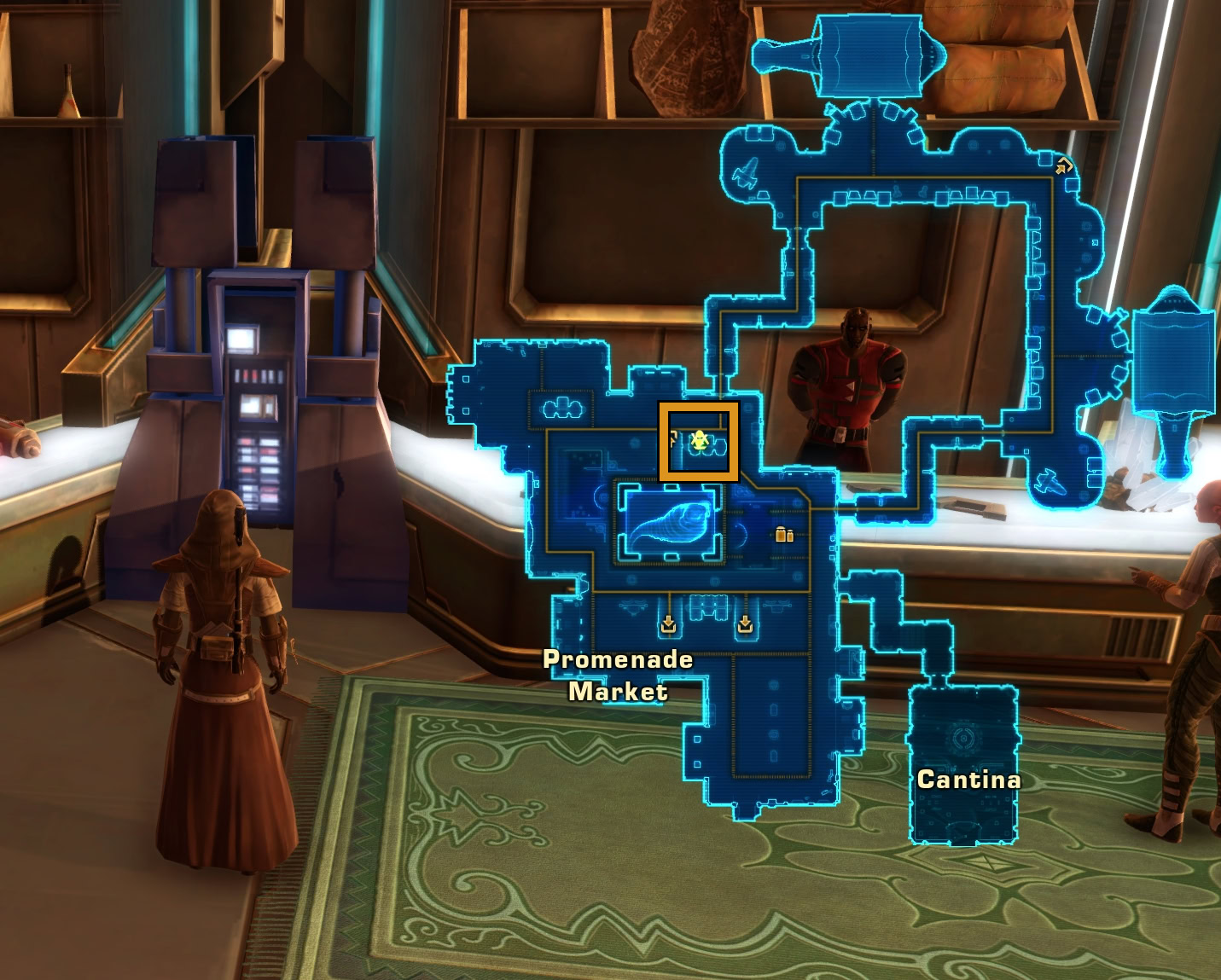 Nar Shaddaa - System ClusterDatabase Location