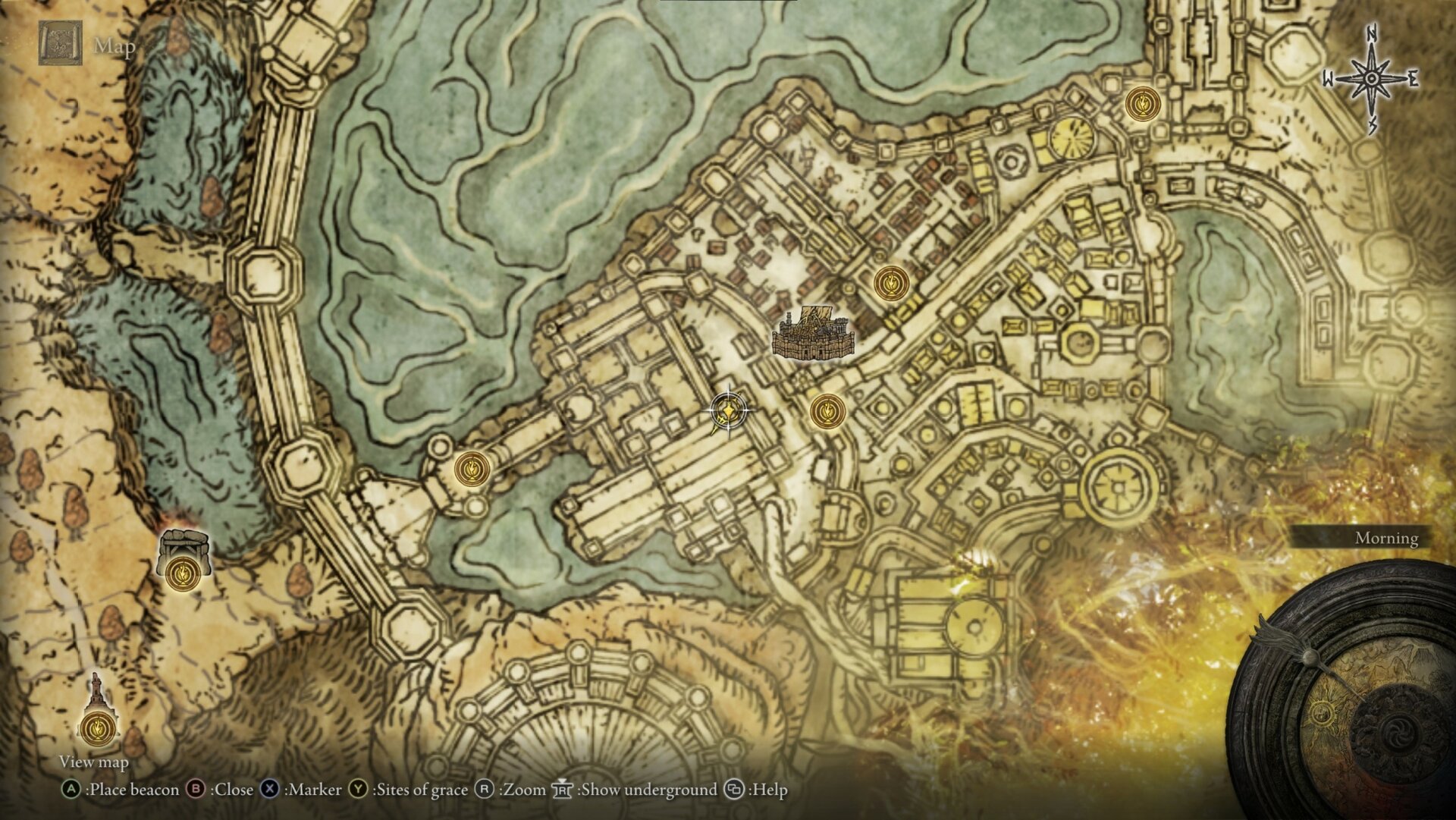 Seedbed Curse - Roundtable Hold at Lyndell, Royal Capital map location