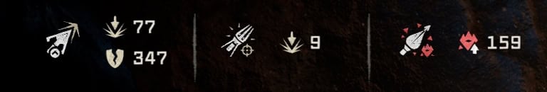 Tear Arrow Stats in Horizon Forbidden West