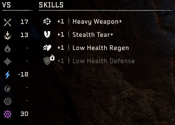 Tenakth Marshal stats