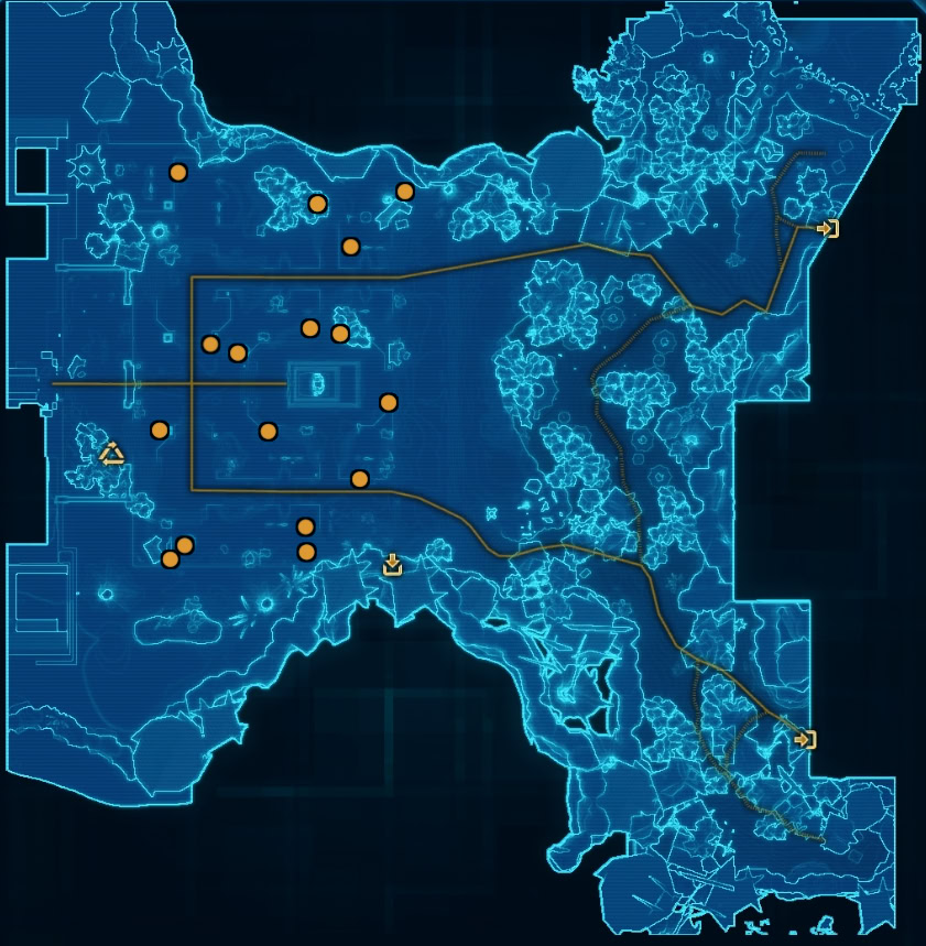 Yavin IV - Temple Ruins Egg Locations