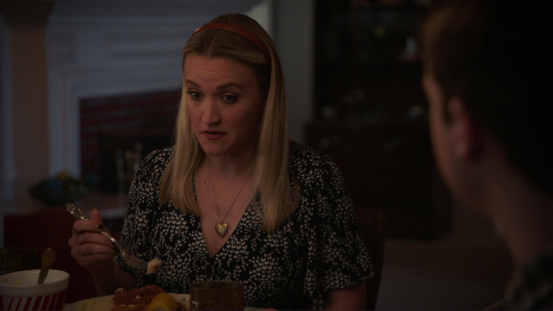 Mandy in a scene form Young Sheldon