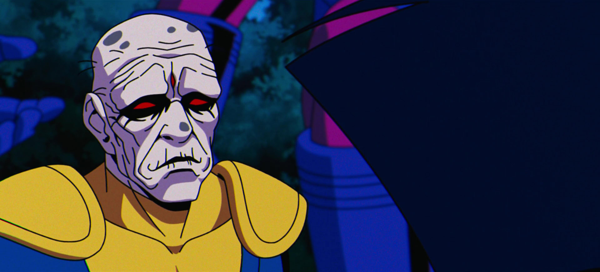 Morph pretends to be a depowered mr sinister