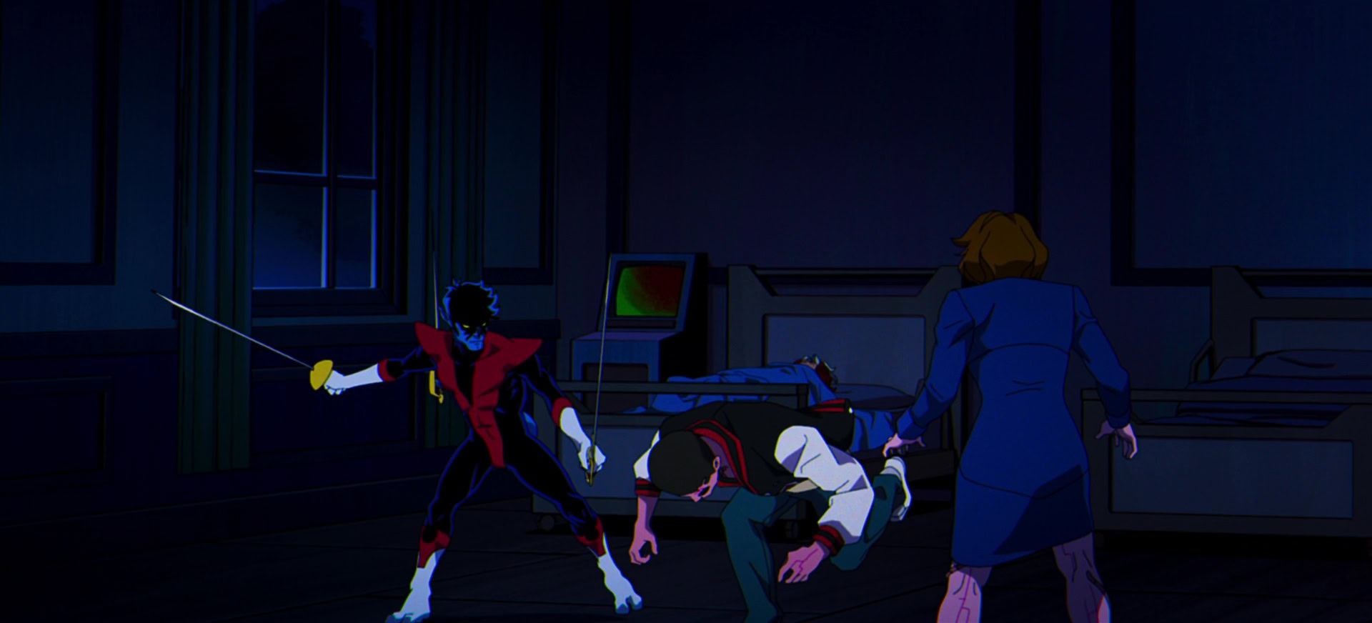 nightcrawler fends off prime sentinels - X-Men 97 Episode 8