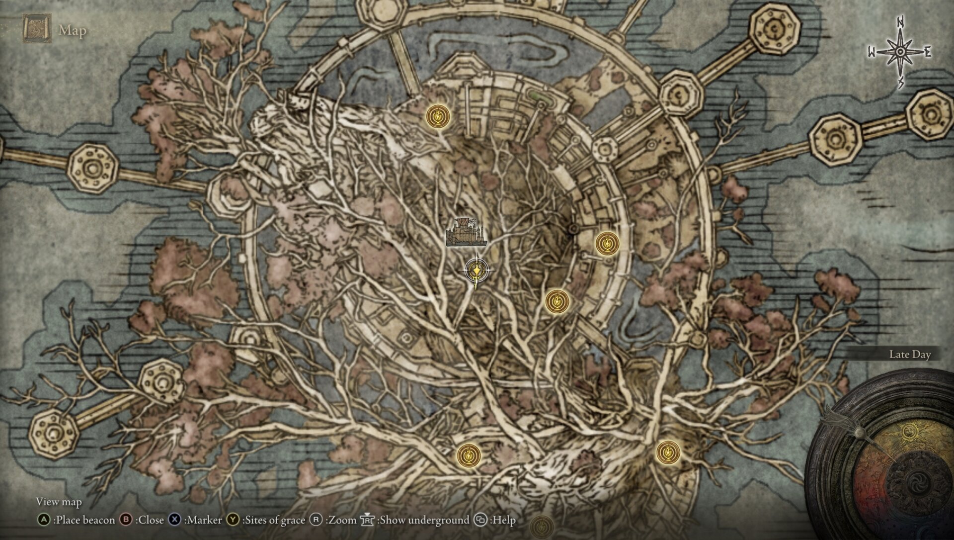 Deciding Millicent's Fate - location on the map