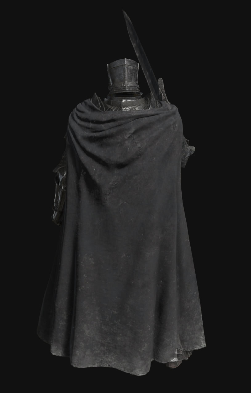Armor of Solitude and Greatsword - Back