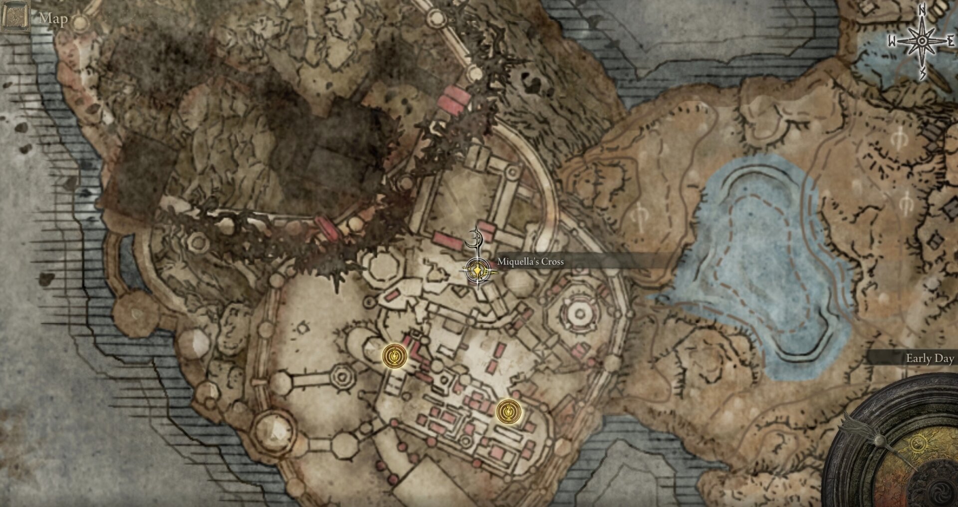 Scadutree Fragment Locations at Gravesite Plains - Belurat Cross