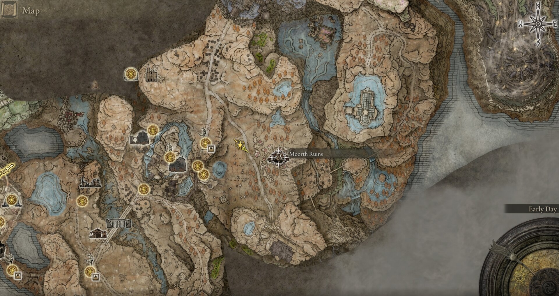 Scadutree Fragment Locations at Scadu Altus - Moorth Ruins War Camp