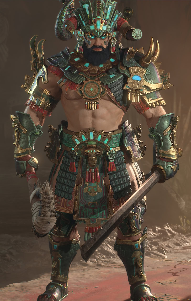 Diablo 4 - Barbarian Vessel of Hatred Gladiator Armor Set Front