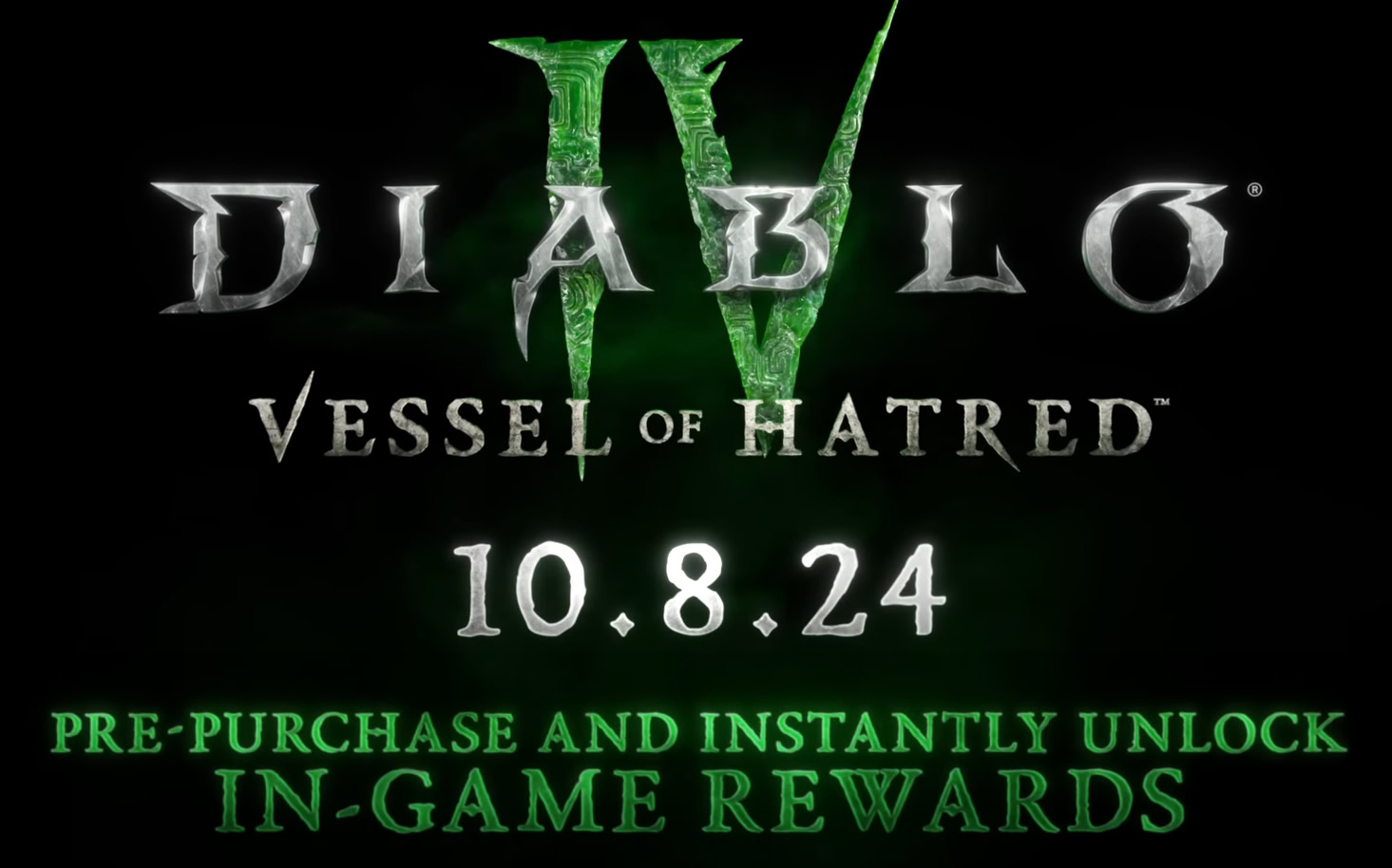 Diablo IV Expansion release date announcement