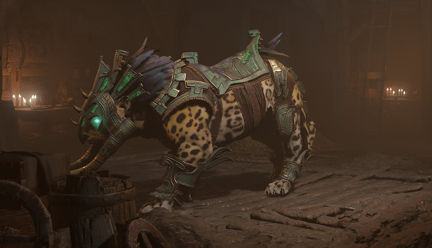 War-Cat Battledress Mount Armor