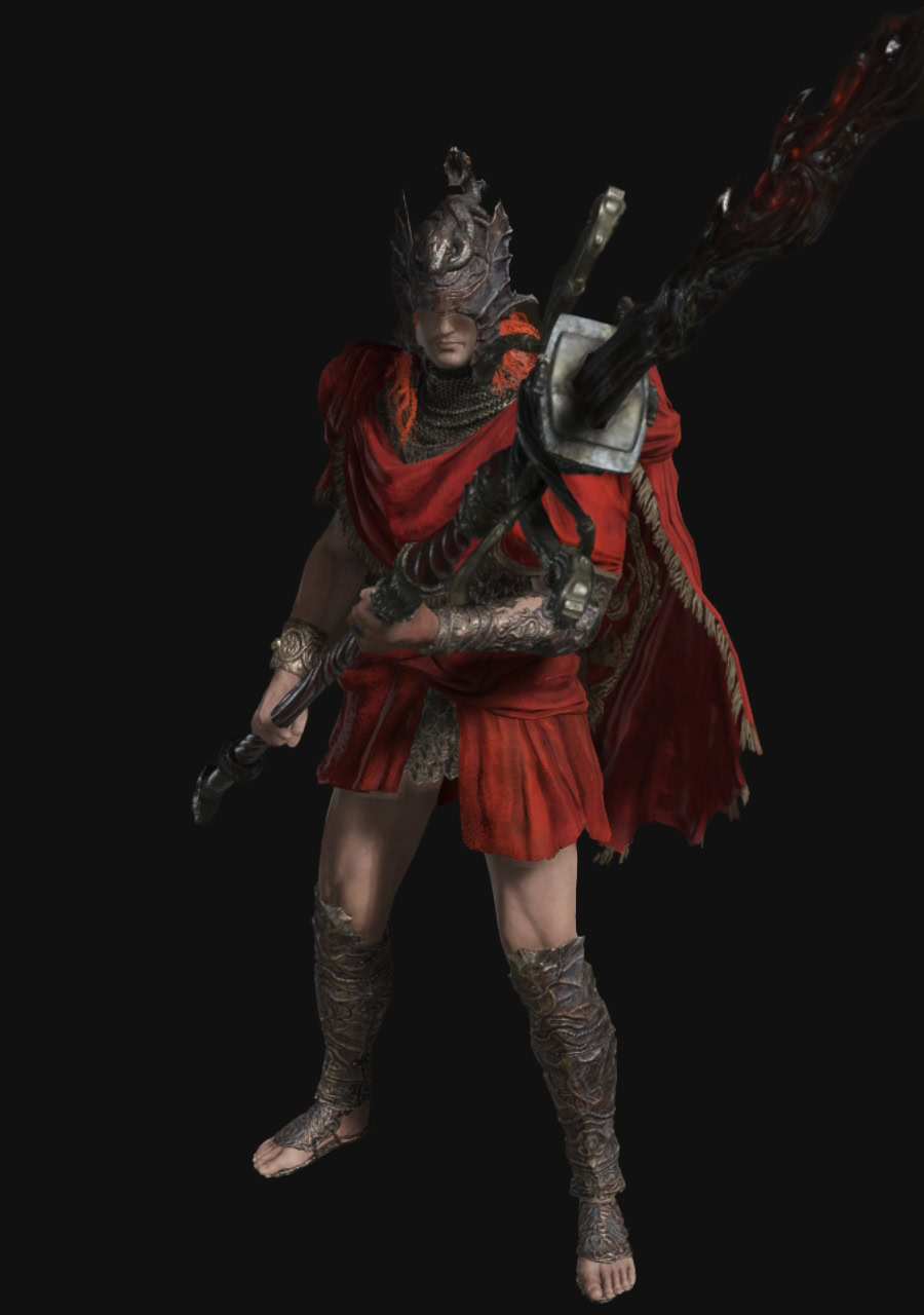 Elden Ring Shadow of the Erdtree Messmer Armor Set Preview - Front