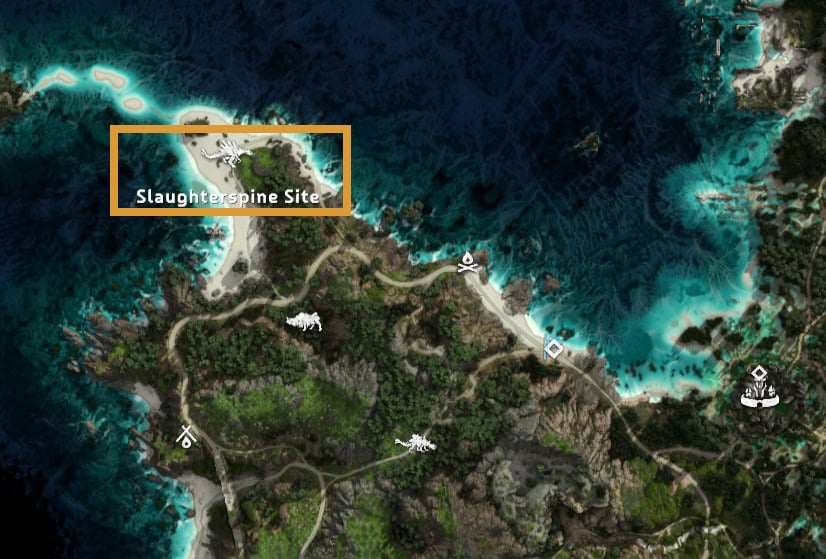 Slaughterspine in Horizon Forbidden West - Location 2
