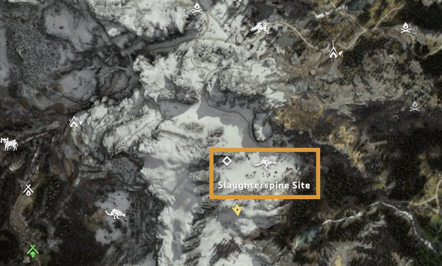Slaughterspine in Horizon Forbidden West - Location 1