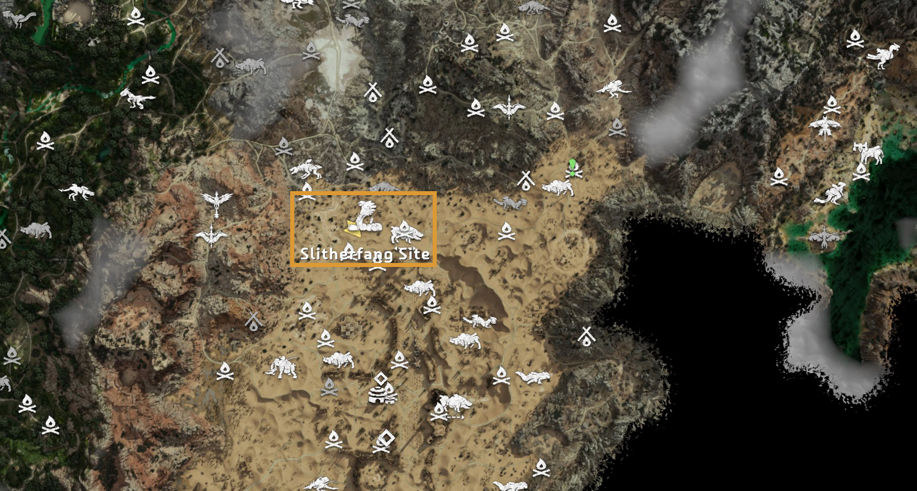 Slitherfang in Horizon 2 - Location 1
