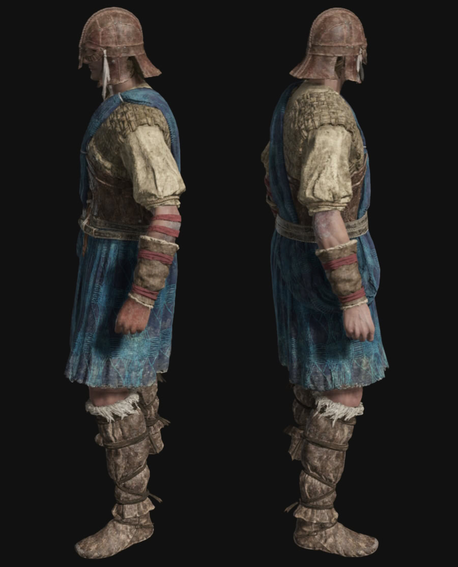 How to get the Highland Leather Armor Set in Shadow of the Erdtree Overview - Sides view