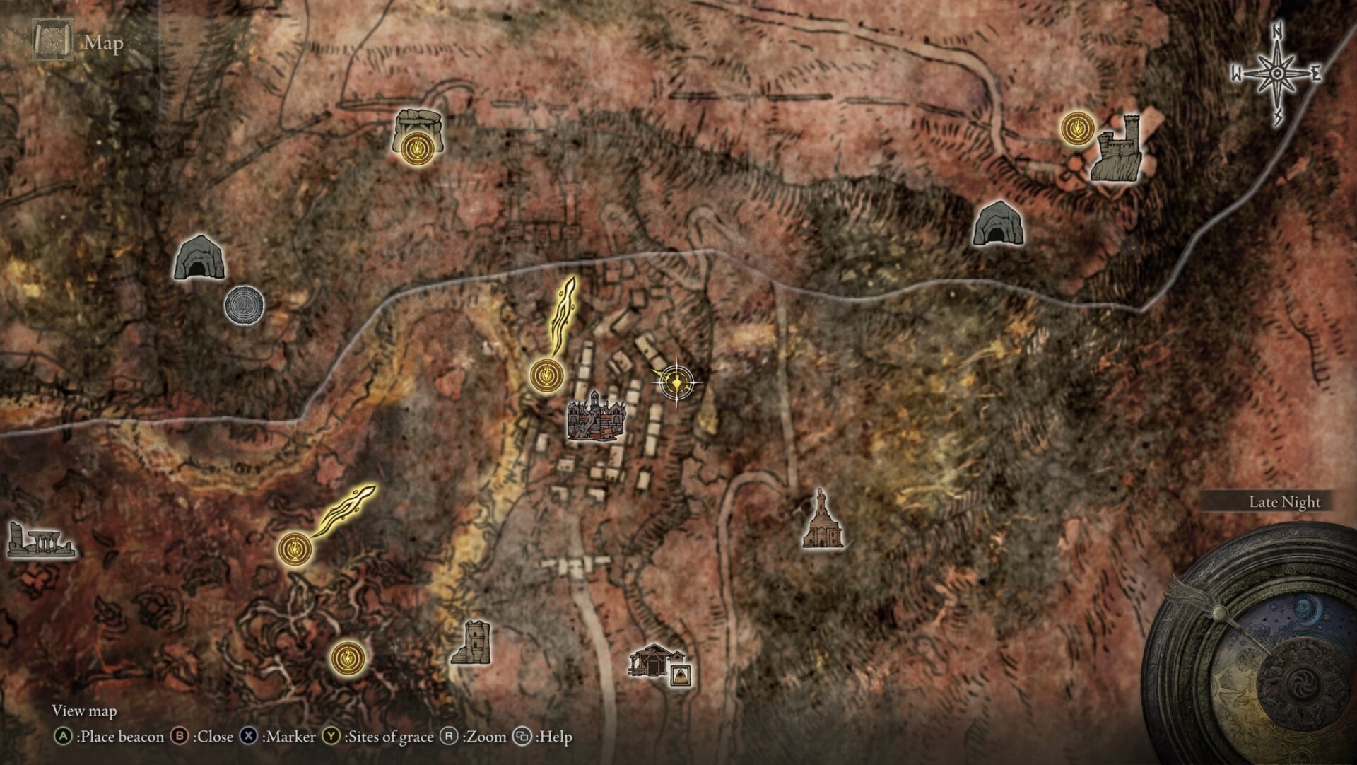Eastern Outskirts and the Imbued Sword Key map location