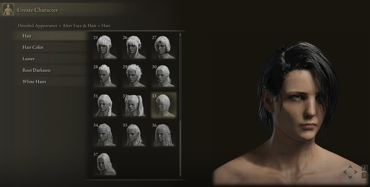 New hairstyles available in Elden Ring Update 1.12