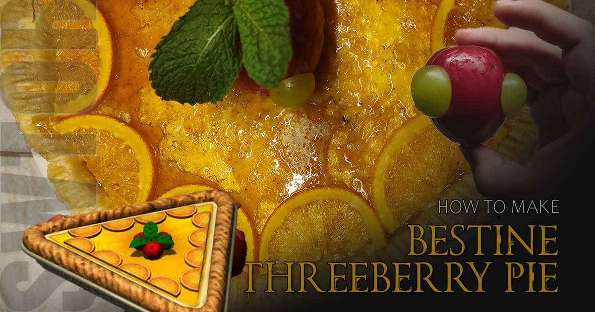 SWTOR Bestine Threeberry Pie Recipe