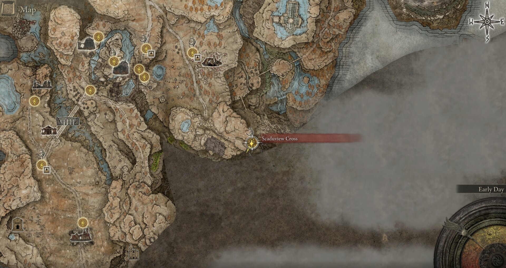 Scadutree Fragment Locations at Scadu Altus - Scaduview Cross