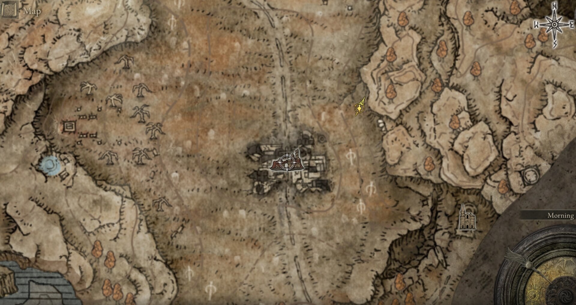 Scadutree Fragment Locations at Gravesite Plains - Shadow Jar Man East of Scorched Ruins