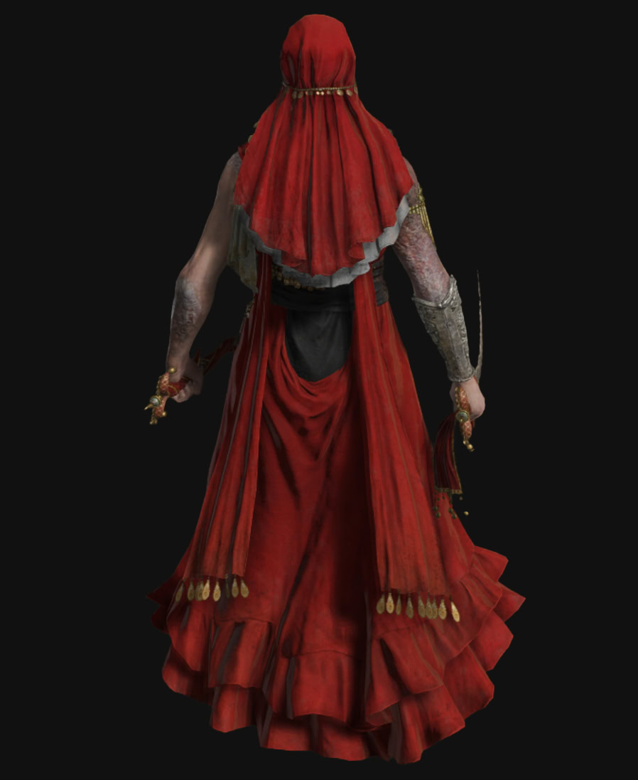 Shadow of the Erdtree Dancer Armor Set Preview - Back
