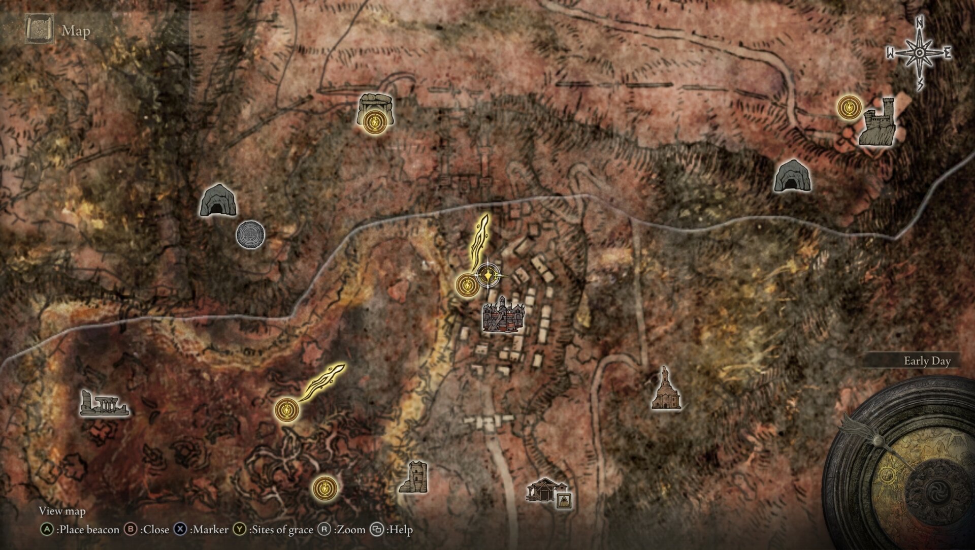 Northwestern Seal and Spelldrake Talisman +1 map location