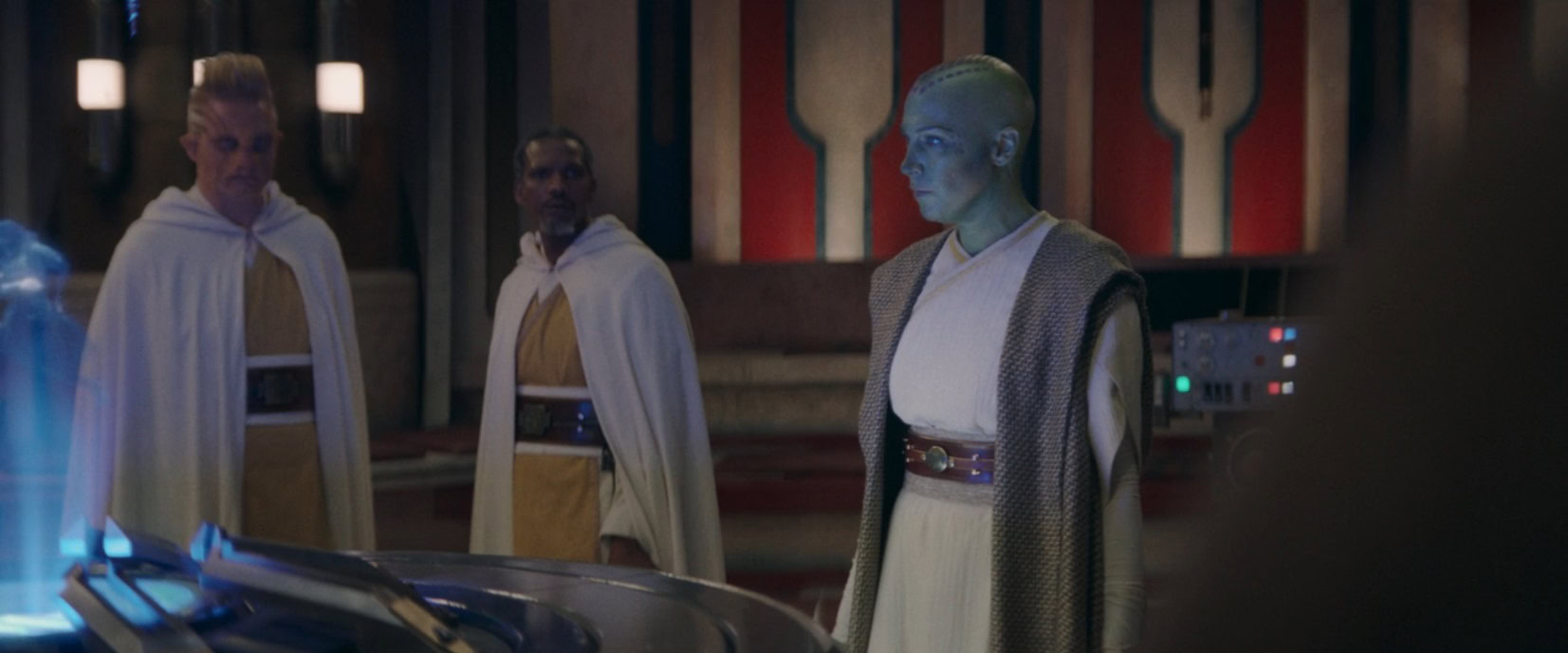 A Jedi briefing in the beginning of Episode 4 of The Acolyte