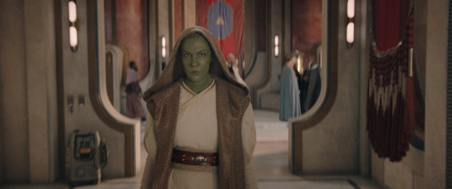 Jedi Vernestra in a scene from The Acolyte