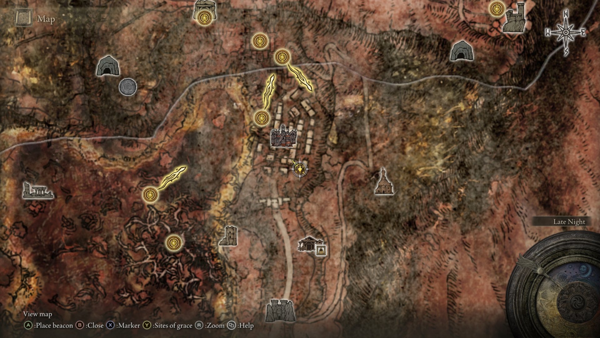 Sellia Torch Location: Starting Point MAP