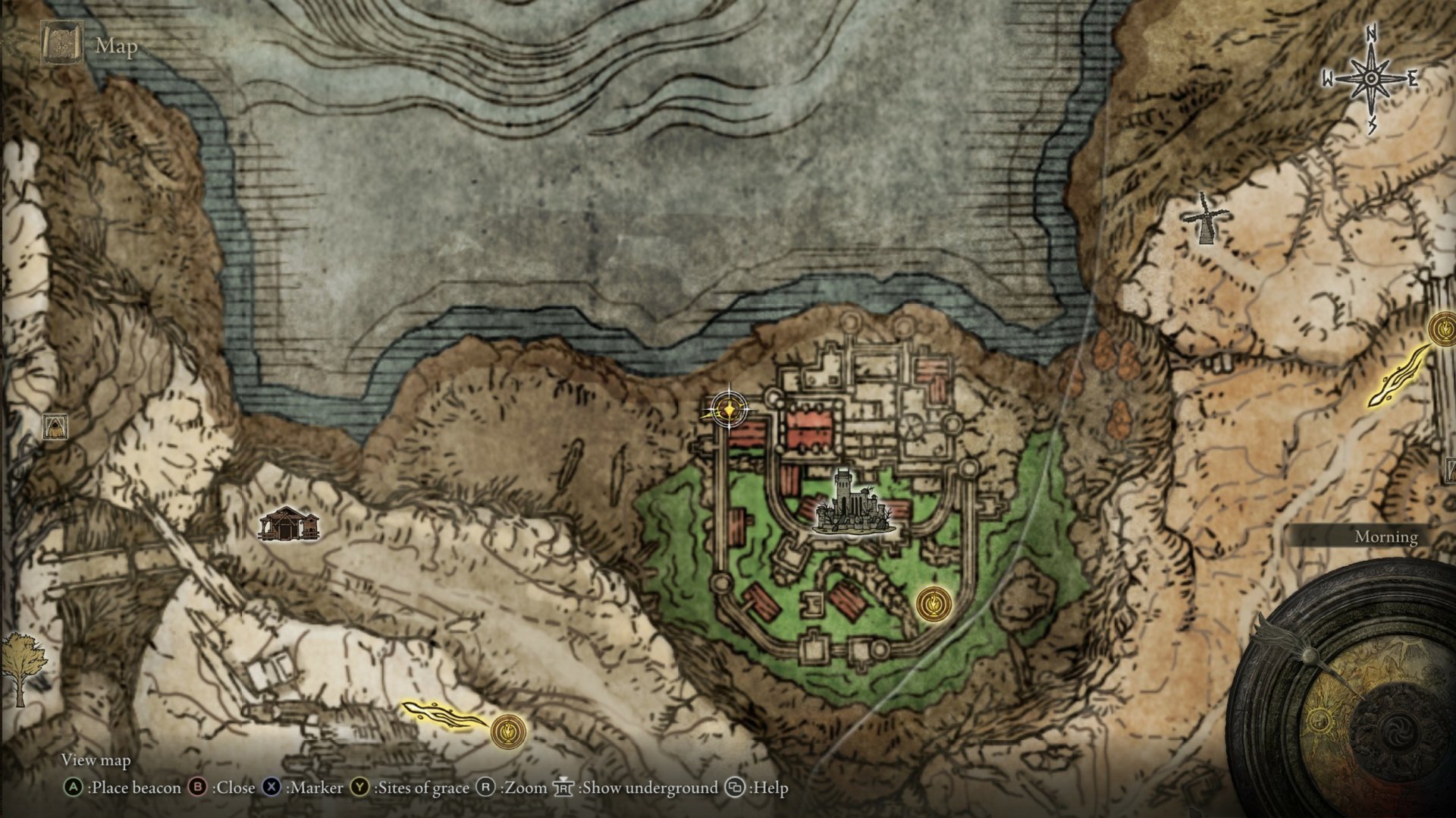 The Shaded Castle map location