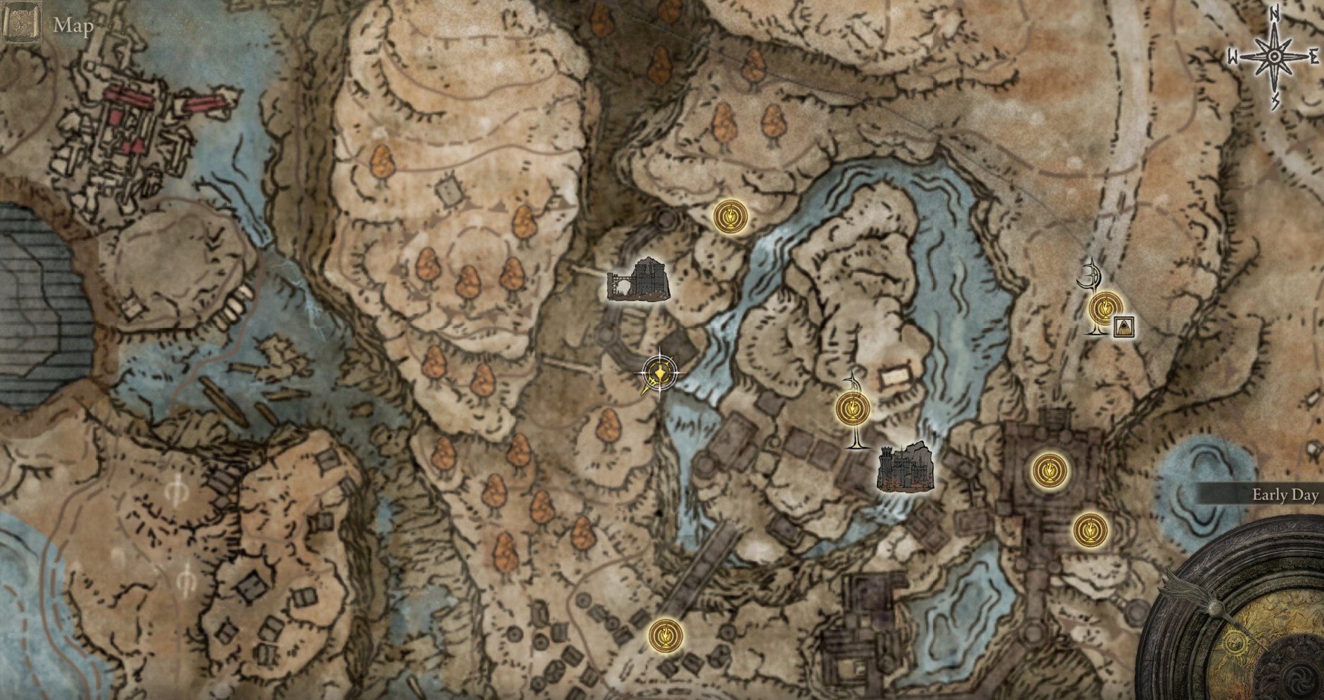 Arrow's Soaring Sting location on the map