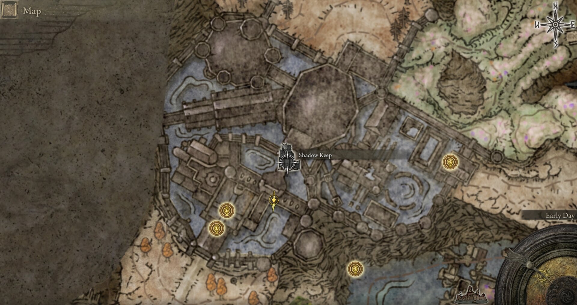 Ash of War: Swift Slash location map