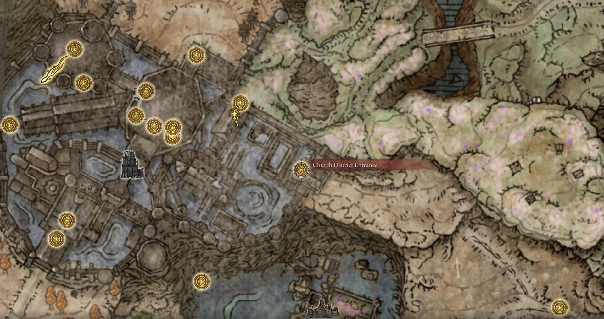Battlefield Priest Cookbook 1 location map