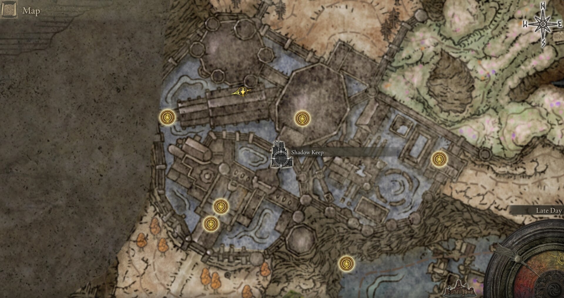 Battlefield Priest's Cookbook 4 location map