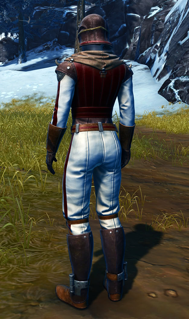 Brynjak Leather armor set - Back
