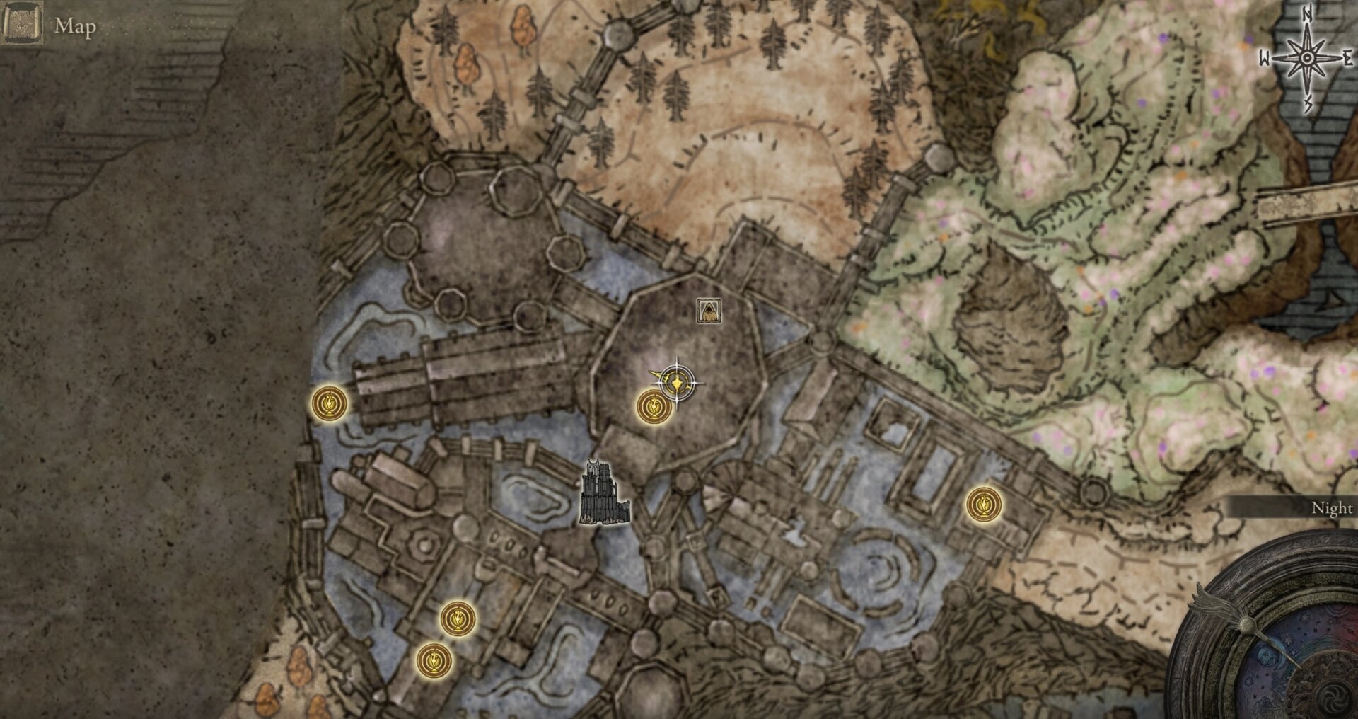 Humpback Ash location map