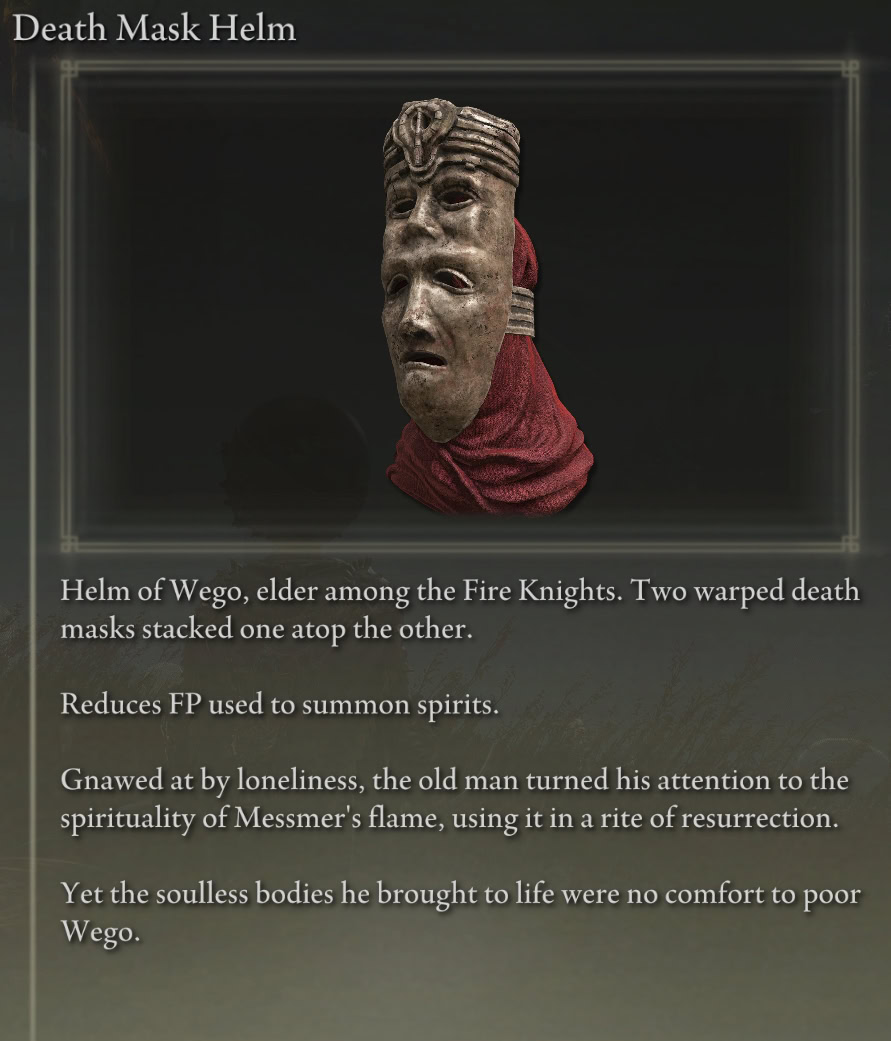 Death Mask Helm