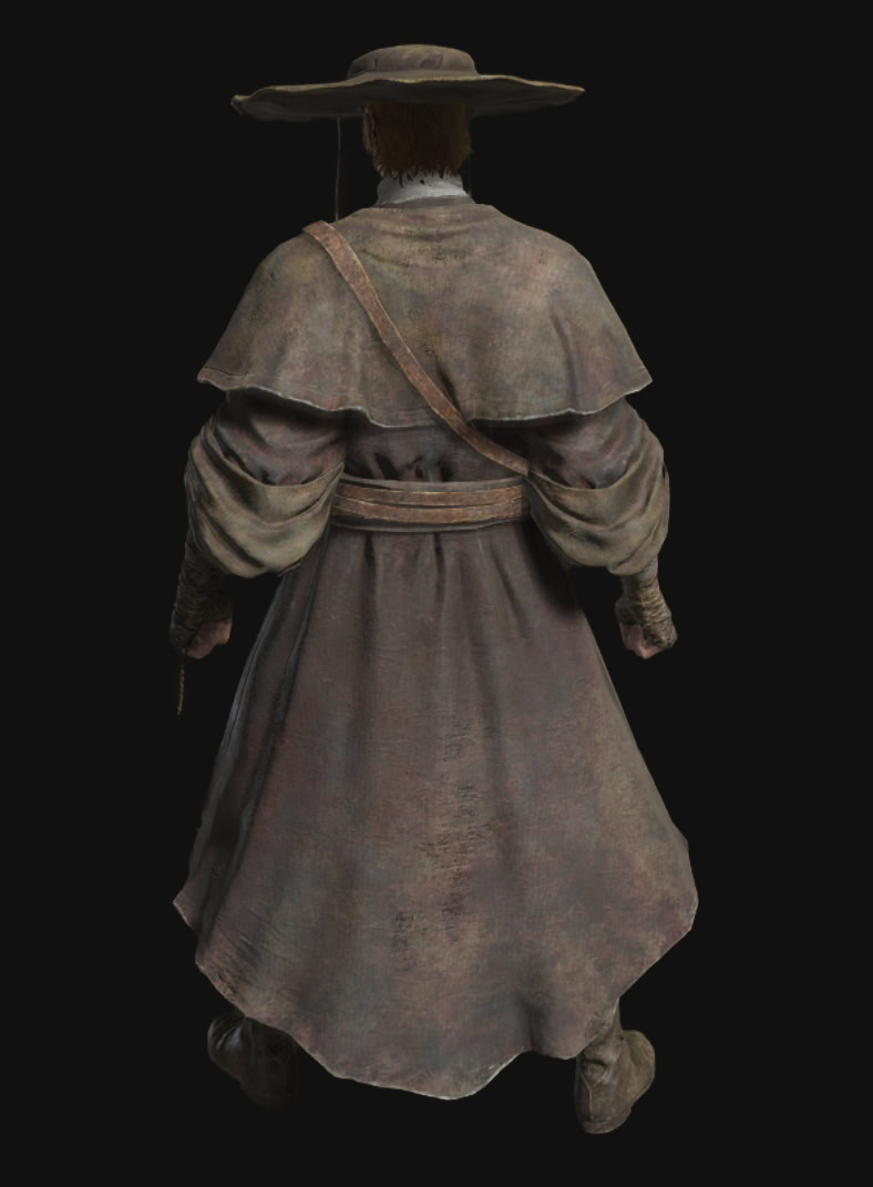 Elden Ring Shadow of the Erdtree Quest Reward - Dryleaf Dane's Attire Altered - Back