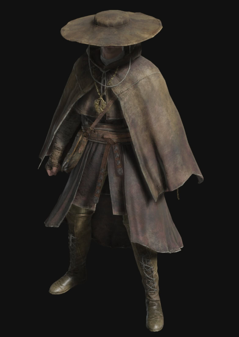 Elden Ring Shadow of the Erdtree Quest Reward - Dryleaf Dane's Attire - Front