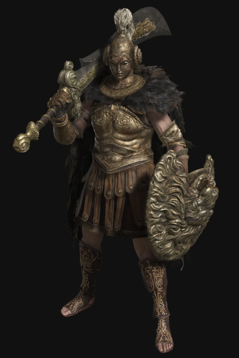 Elden Ring Shadow of the Erdtree Quest Reward - Freyja's Equipment - Front